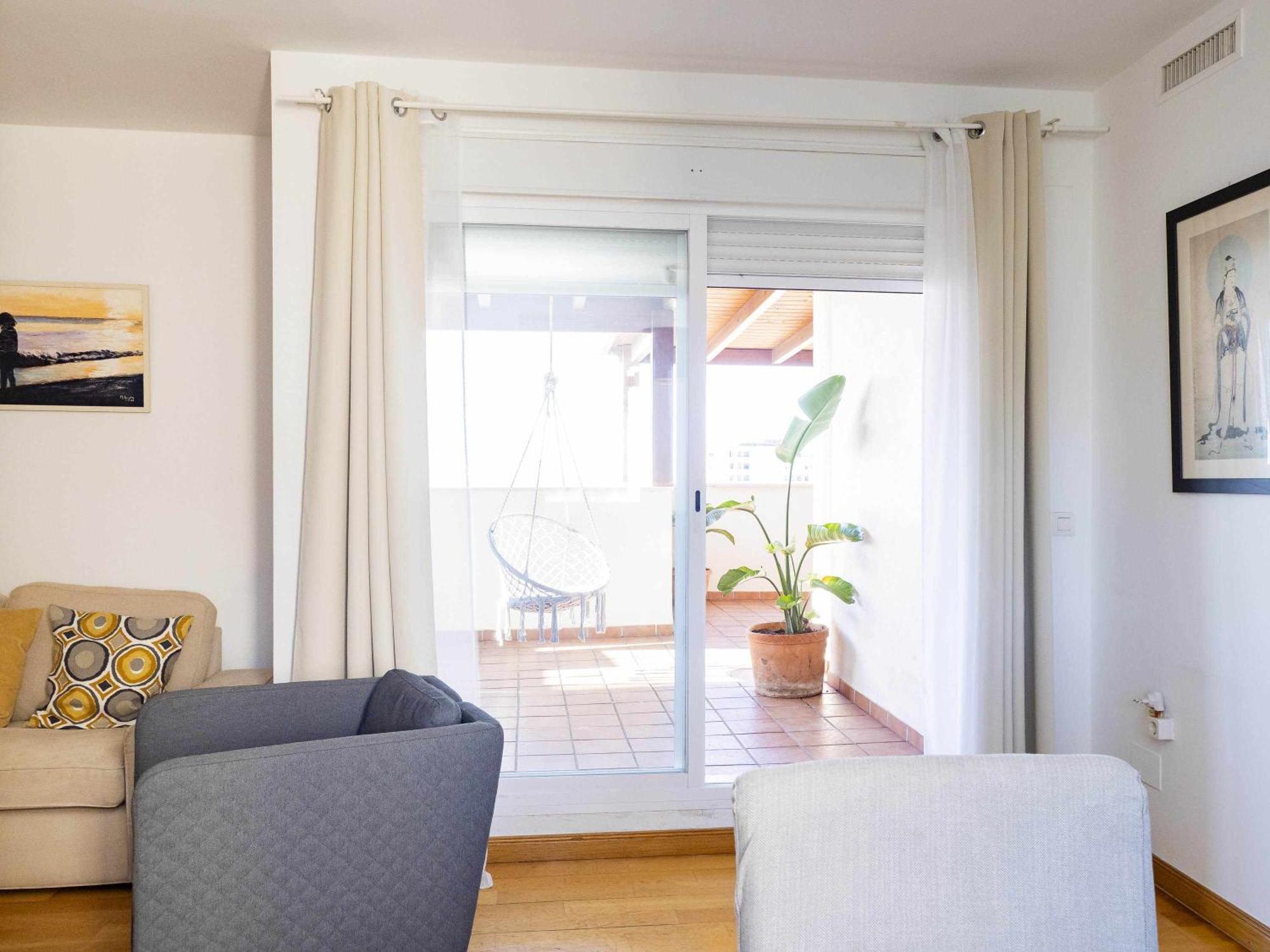 马拉加Atico Con Vistas Al Mar Piscina Y Parking公寓 外观 照片