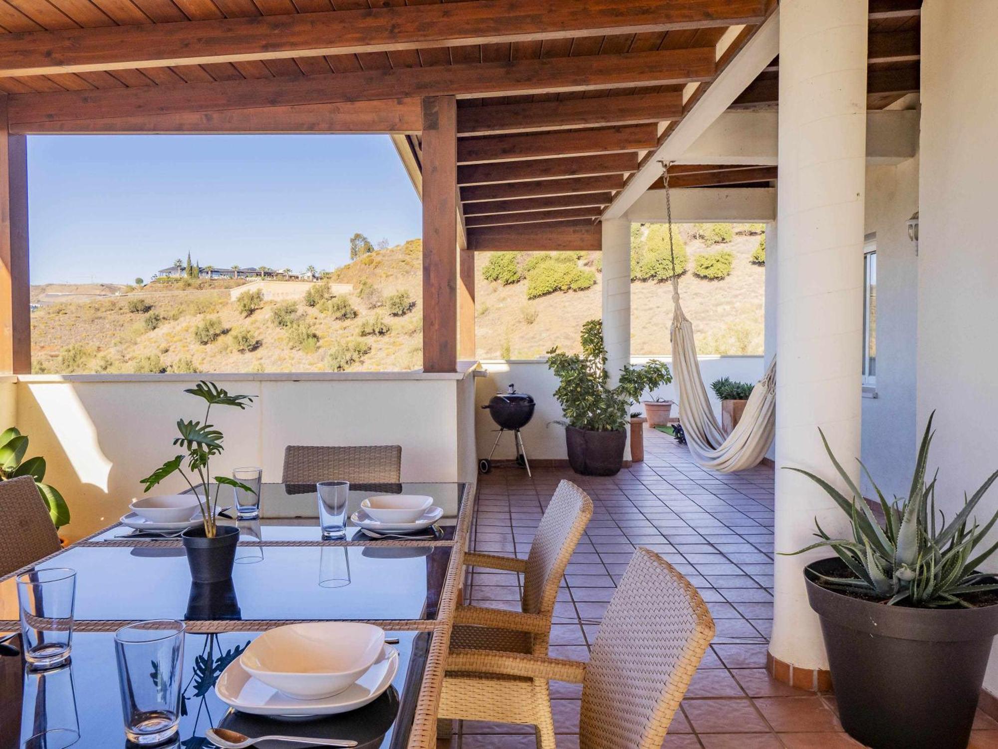 马拉加Atico Con Vistas Al Mar Piscina Y Parking公寓 外观 照片